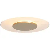 Steinhauer LED-taklampe Lido, gullfarget, Ø 42 cm