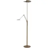Highlight LED-gulvlampe New Sapporo, bronse, 183 cm, metall Dimmer CCT