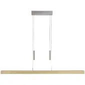 HerzBlut Leonora hengelampe Down 121 cm, naturfarget eik