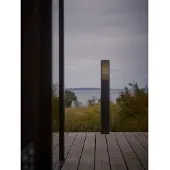 Nordlux Veilampe Sidara 95 Seaside, svart, aluminium, IP44, E27