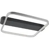 Highlight LED-taklampe Ascona, svart/nikkel, 28 W