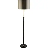 Searchlight Gulvlampe Column med metallskjerm