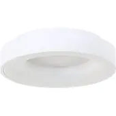 Steinhauer Ringlede LED taklampe, 2700 K, Ø 30 cm, hvit, metall