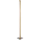 HerzBlut Leonora LED-gulvlampe 161 cm, oljet eik