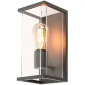 SLV Quadrulo utendørs vegglampe i lanterneform