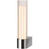 SLV LED-vegglampe til bad Lygant single, krom, aluminium