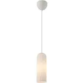 Nordlux Miella pendellampe, riflet glass, satinert/hvit