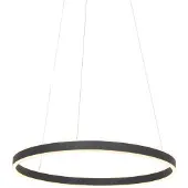 Steinhauer LED-hengelampe Ringlux Ø 60cm 2 lyskilder svart