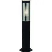 Searchlight Sokkellampe, IP44, svart, høyde 45 cm, metall
