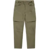 Bergans Convertible Zip-Off Softshell Pants Women Green Mud 34
