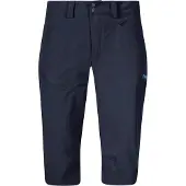 Bergans Vandre Light Softshell Long Shorts Women Navy Blue 38
