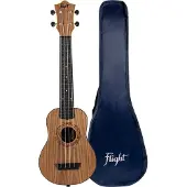 Flight TUSL-50 Travel Long Neck Soprano Ukulele Walnut