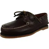 Timberland for man. TB0250772141 Leather boat shoes Classic brown (45), Casual