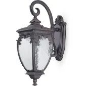 Maytoni Fleur utendørs vegglampe, bronse