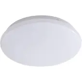 LINDBY LED-taklampe Emeryn, Ø 28 cm, hvit, 3 000 K