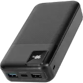 3mk Protection Powerbank 3mk PowerHouse 20 000 mAh 2x USB-A 1x USB-C – svart