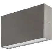 Arcchio utendørs LED-vegglampe Karline, 1060 lm, stål, IP65