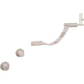Kerbl Pet klatrevegg Matterhorn til katter, beige - beige, sett med 6 deler