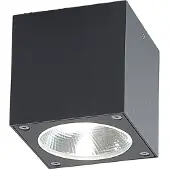 LUCANDE Terningformet LED-taklampe Cordy til utebruk