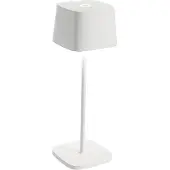 Zafferano Ofelia 3K bordlampe IP65 hvit