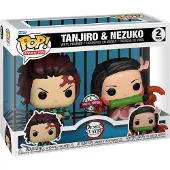 Funko POP! Demon Slayer 2-pakning Med Tanjiro Og Nezuko-figurer
