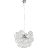 LUCANDE Hengelampe Diborah, klar, Ø 43 cm, glass, G9