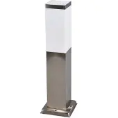 LINDBY sokkellampe Lorian, 45 cm, stål, IP44, E27