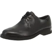 Camper for woman. K200685-001 Leather shoes Black magnet (41), Flat, Laces, Casual