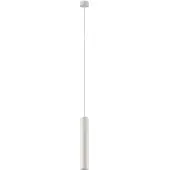 Arcchio Ejona pendellampe, høyde 35 cm, hvit, aluminium