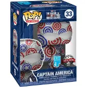 Funko POP! Falken Og Vintersoldaten Kaptein Amerika Forundring Eksklusiv Figur