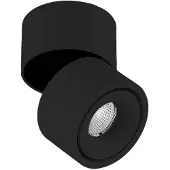 Arcchio LED-downlight Rotari, 2150 lm, 1 lyskilde, svart