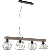 JUST LIGHT Kaska pendellampe, fire lamper