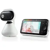 Motorola PIP1500 babycall med video 300 m 2,4 GHz FHSS, svart/hvit