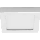 PRIOS LED-taklampe Alette, hvit, 22,7 cm, 18W, dimbar