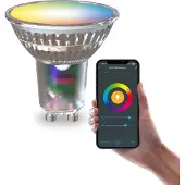 Calex Smart LED-pære Reflektor GU10 4,9W RGB CCT 5cm