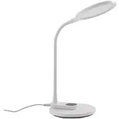 LINDBY LED-bordlampe Valtaria, hvit, CCT, dimbar