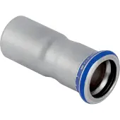 Geberit Rød Stk Rustf 76,1-54mm - MA-Press. Kun M-bakker