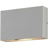 LUCANDE Utendørs LED-vegglampe Katla i aluminium