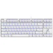 DAREU EK87 tastatur med røde brytere