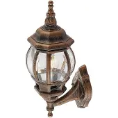 LINDBY utendørs vegglampe Nadesha, høyde 47 cm, børstet gull