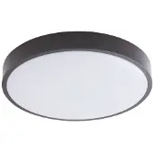 LINDBY Smart LED-taklampe Innes svart 38 cm RGB CCT Tuya