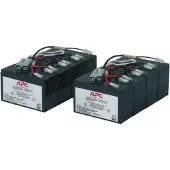 Schneider Electric Replacement Battery Cartridge #12 - UPS-batteri - 2 x batteri - blysyre - svart - for P/N: DL5000RMT5U, SU3000R3IX160, SU5000R5TBX114, SU5000R5TBXFMR, SU5000R5XLT-TF3