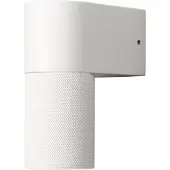Konstsmide Temi utendørs vegglampe, hvit, bredde 11 cm, aluminium
