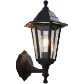 LINDBY utendørs vegglampe Nane, lykt, saltvannsresistent, E27
