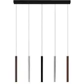 LUCANDE LED-pendellampe Stoika, 88 cm, 5 lyskilder, metall