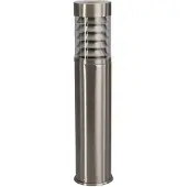 LINDBY sokkellampe Enja, 50 cm, stål, IP44, E27