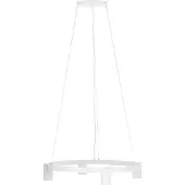 Arcchio hengelampe Brinja, hvit, Ø 64 cm, 4 lyskilder, GU10