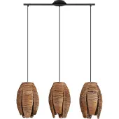 Eglo MONGU 1 LANGBORD 3XE27 BAMBUS