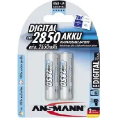 Ansmann 1x2 Nimh Oppladbare 2850 Mah Mignon Aa-batterier 2650mah