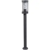 LINDBY veilampe Djori, 80 cm, antrasitt, stål, E27